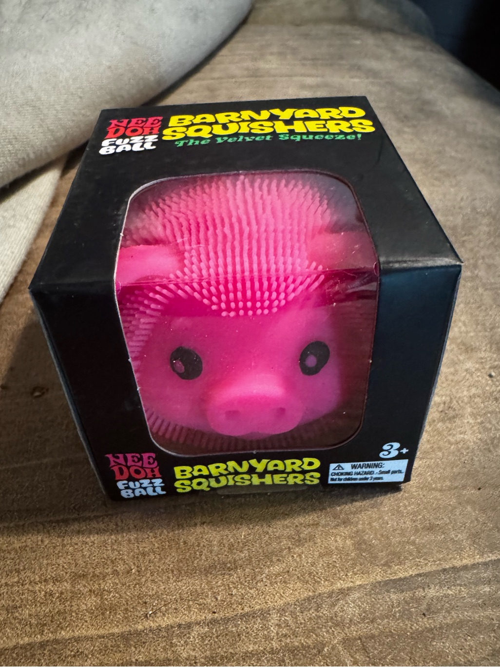 Nee Doh Barnyard Squishers Pink
